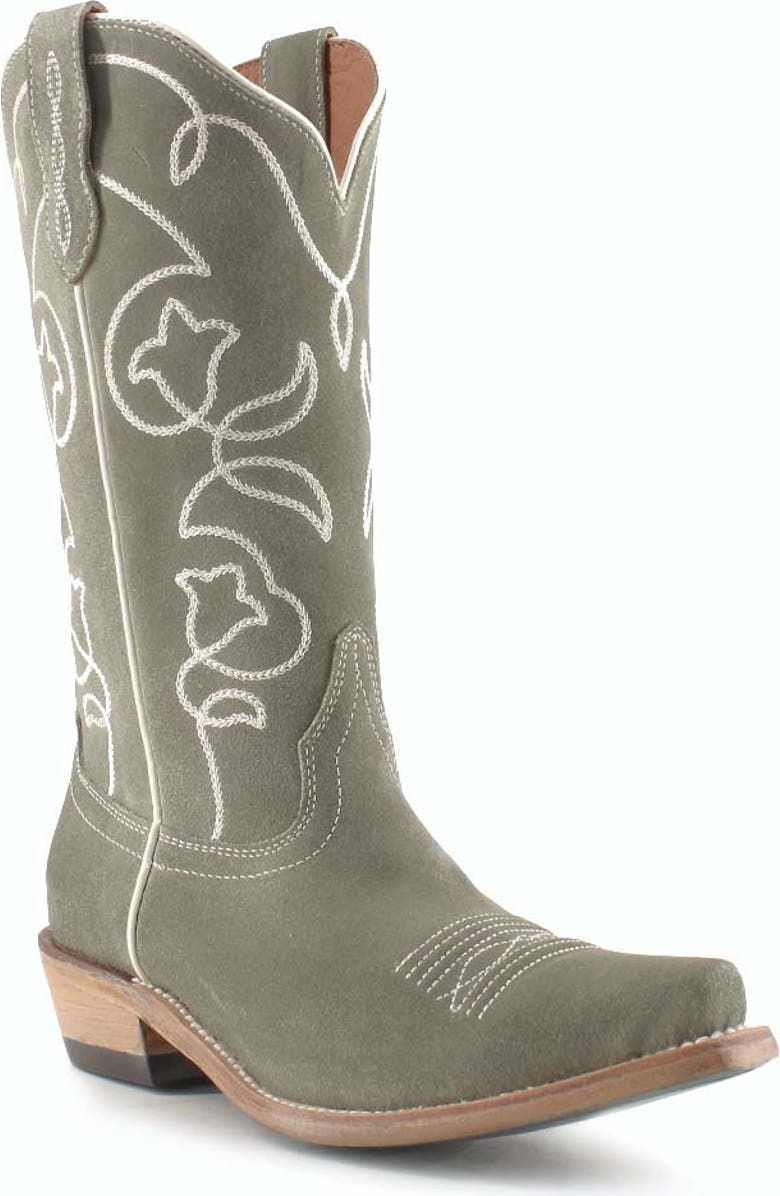 Buck & Brana Christianne Leather Boots, Alternate, color, Frozen