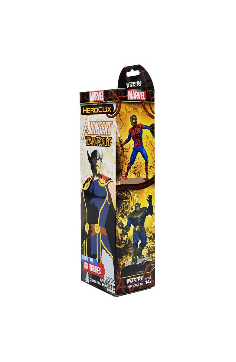 WizKids Games Marvel HeroClix Avengers War of The Realms Booster, Alternate, color, Multicolored