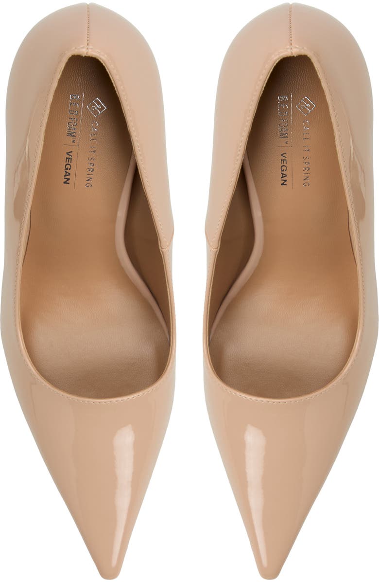 Call It Spring By Aldo Ariies Pointed Toe Pump, Alternate, color, Beige