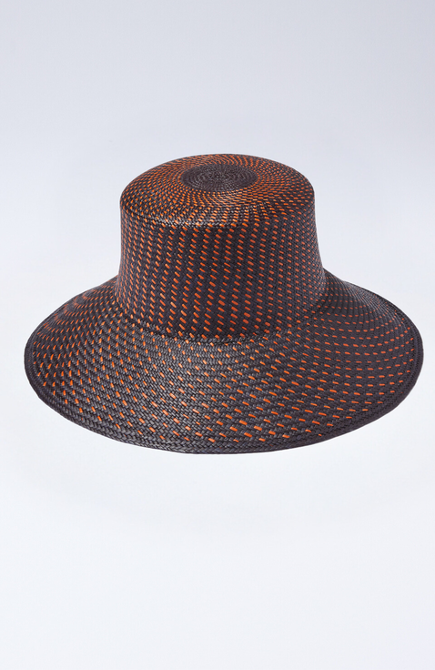 Woven Straw Bucket Hat
