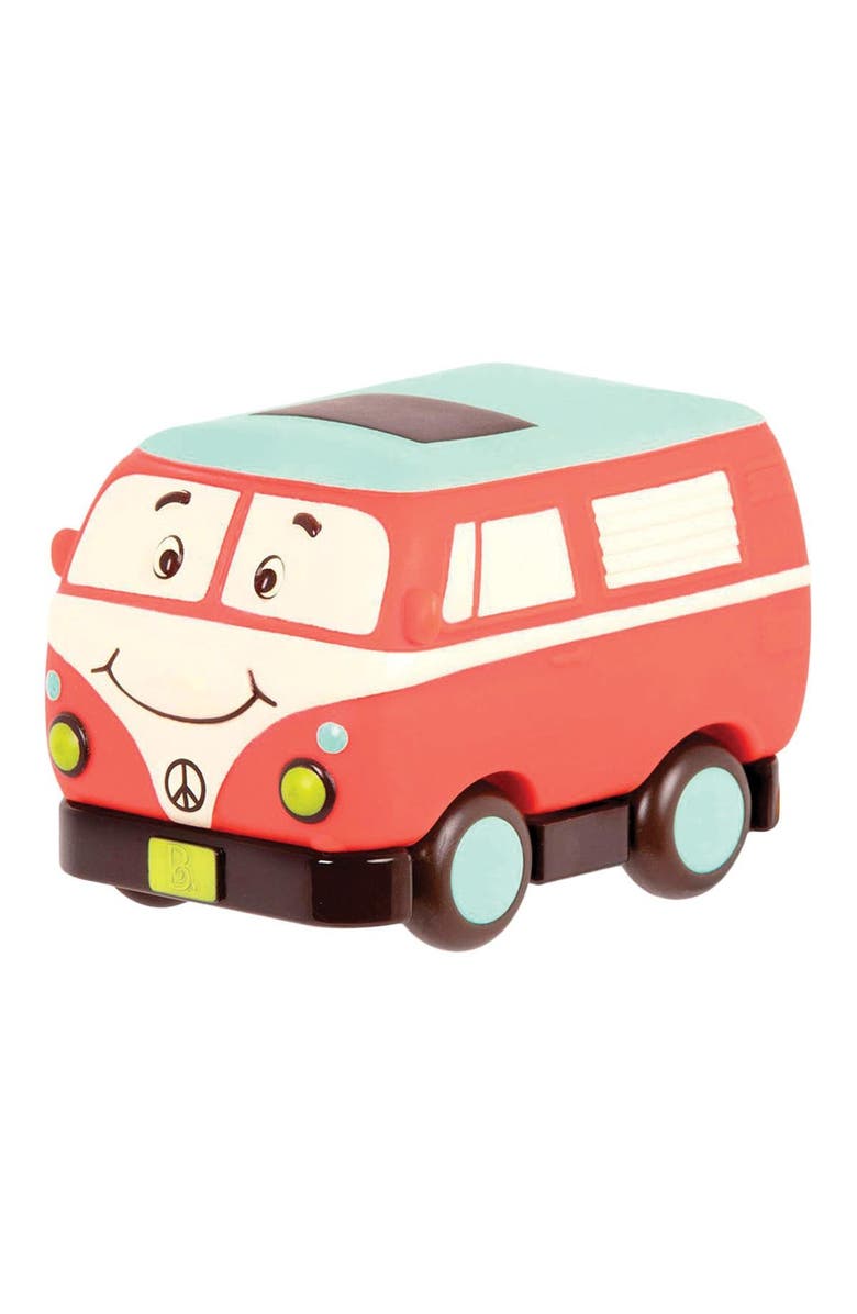 Battat Mini Pull Back Vehicles - Set of 6, Alternate, color, Multicolored