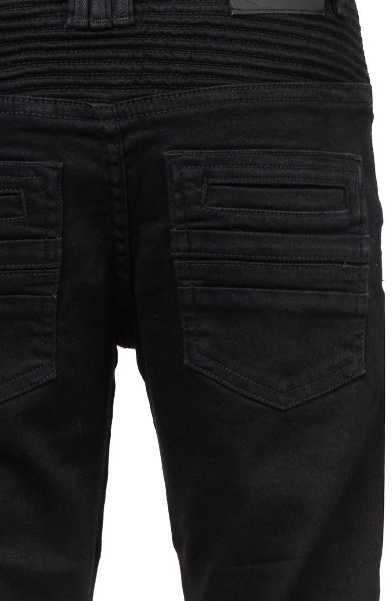 XRAY Moto Distressed Fashion Jeans, Alternate, color, 