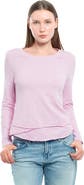 WILT Clothing Long Sleeve Mock Layer Tee