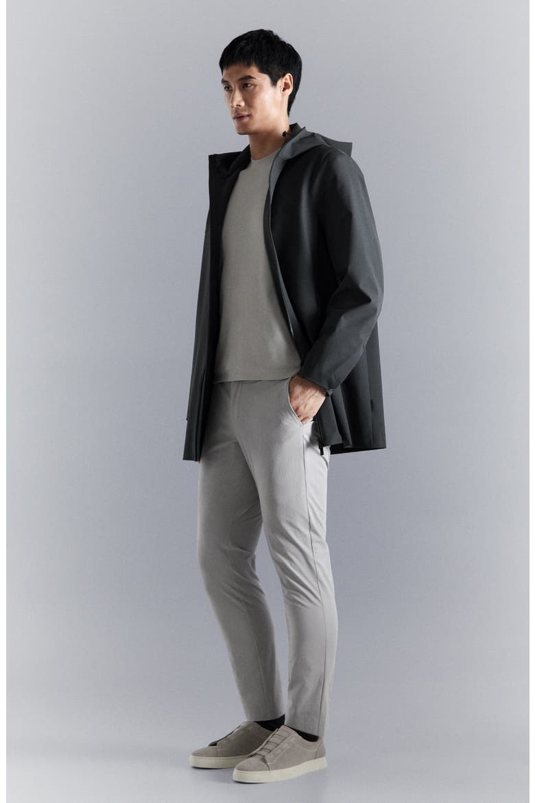 Water Repellent Slim Fit Pants, Alternate, color, ICE GREY
