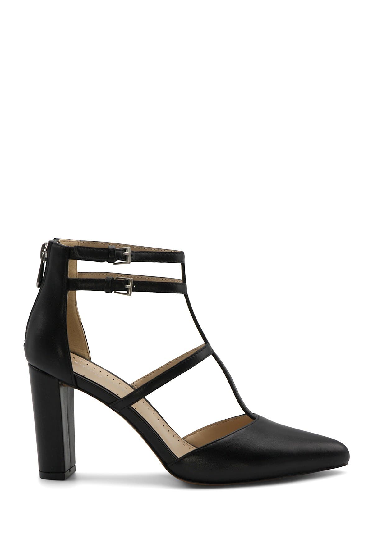 Adrienne Vittadini Nocerna T-Strap Pointed Toe Pump, Alternate, color, 