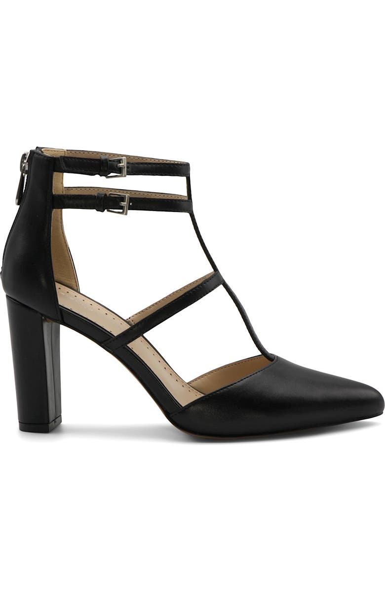 Adrienne Vittadini Nocerna T-Strap Pointed Toe Pump, Alternate, color,