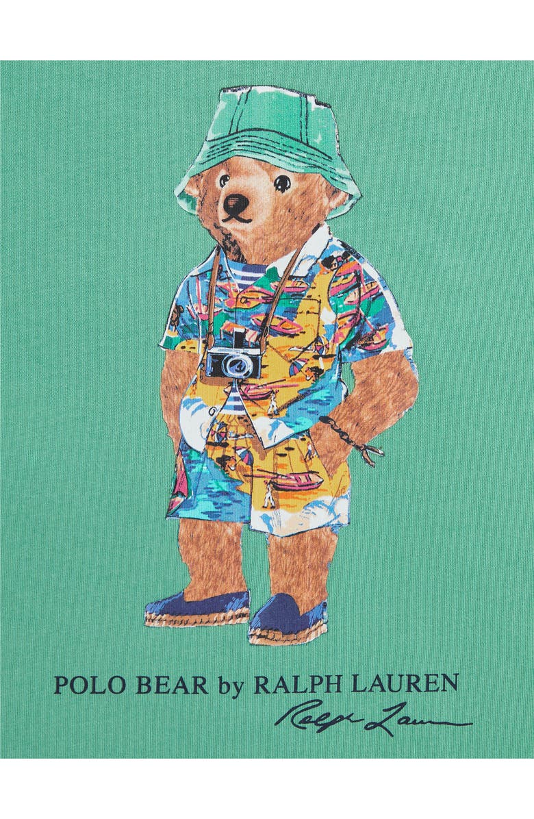 Polo Ralph Lauren Kids' Polo Bear Cotton Graphic T-Shirt, Alternate, color, 