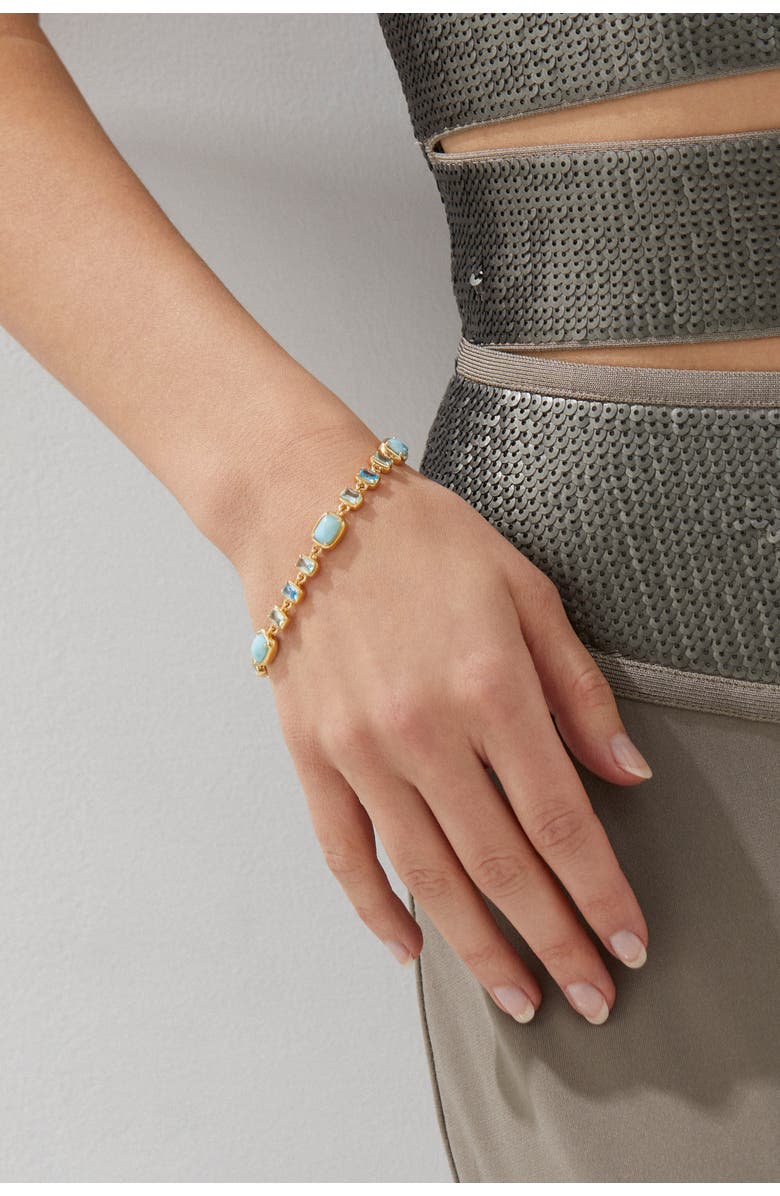 Nadri Cabarete Multi Line Bracelet, Alternate, color, Gold