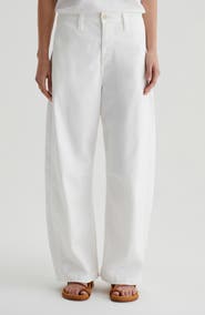 AG Fiona Ankle Barrel Leg Chinos