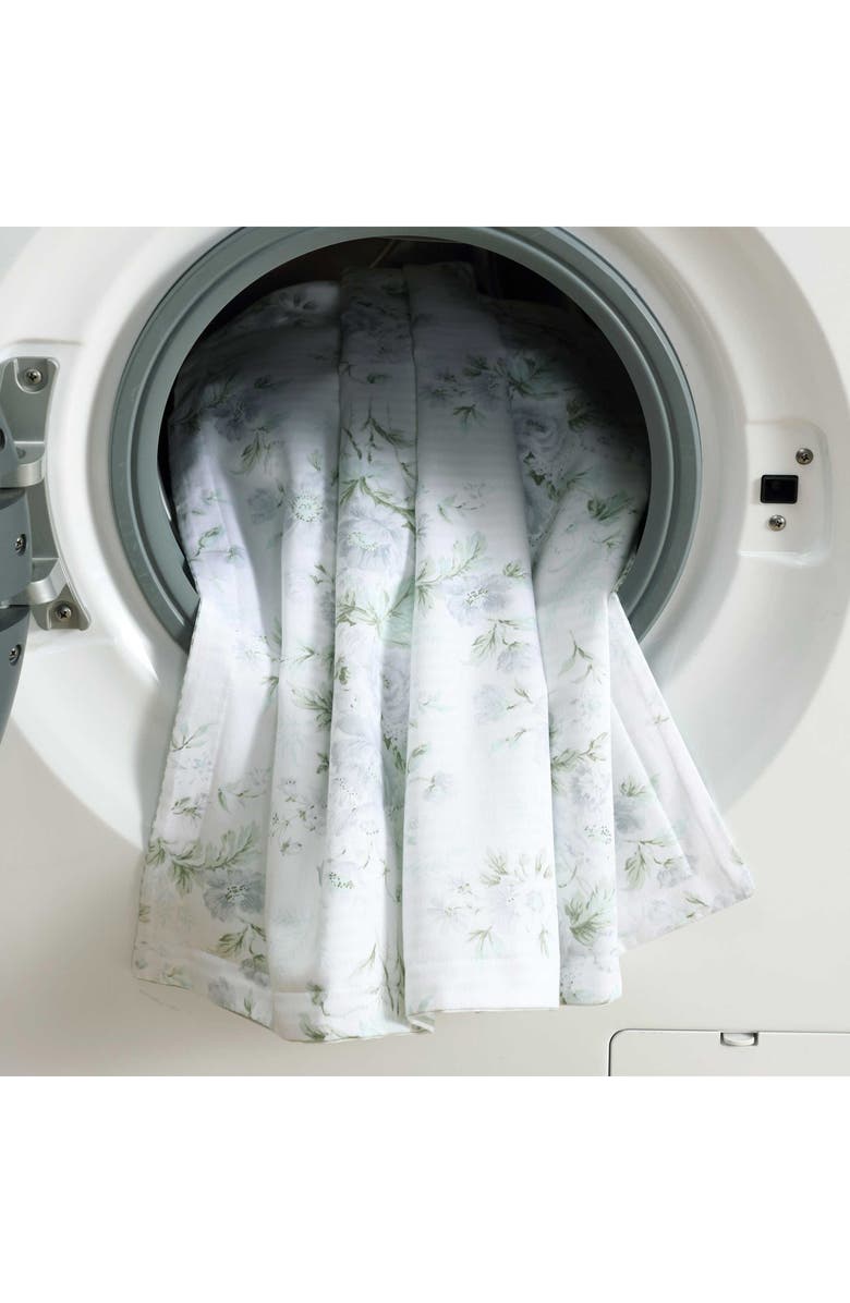 Laura Ashley Arundel Cotton Sateen Comforter Set, Alternate, color, Light Pastel Grey