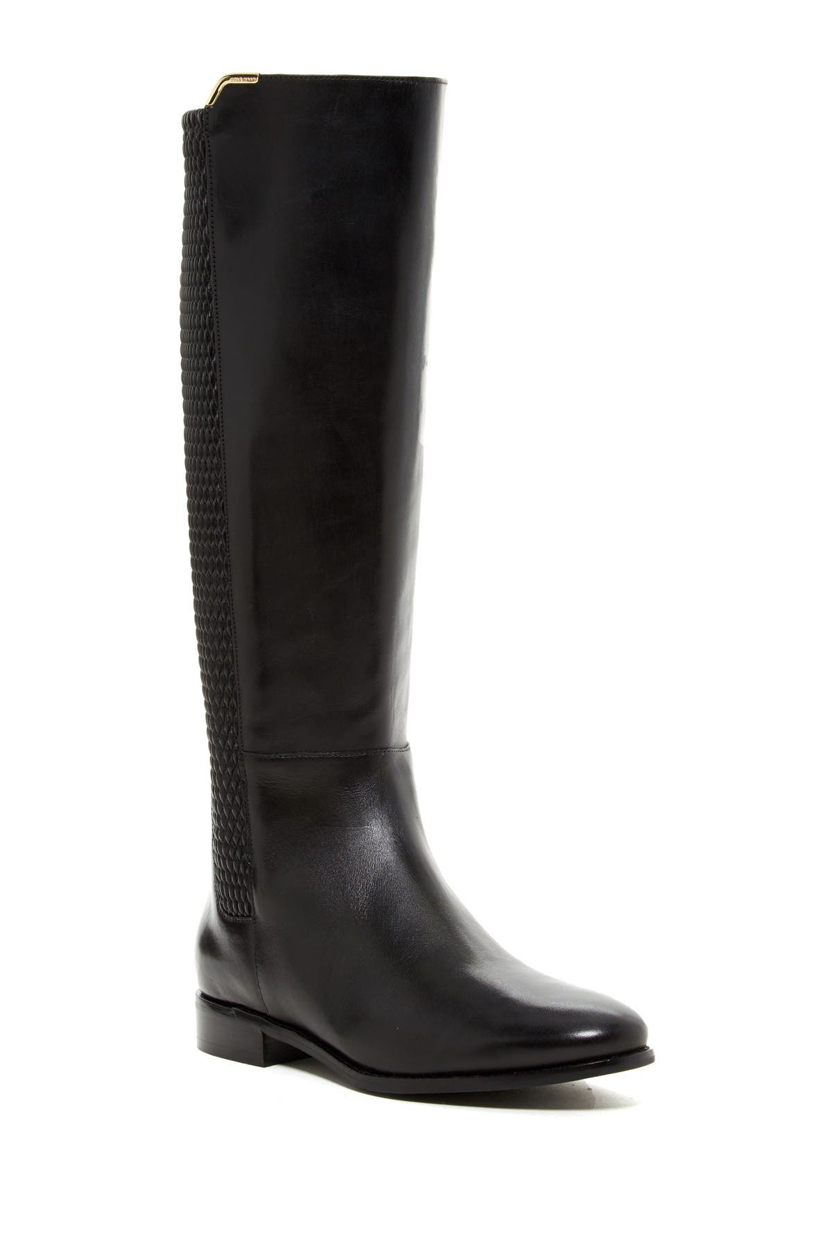 Cole Haan Rockland Tall Leather Boot - Wide Width Available, Alternate, color, 