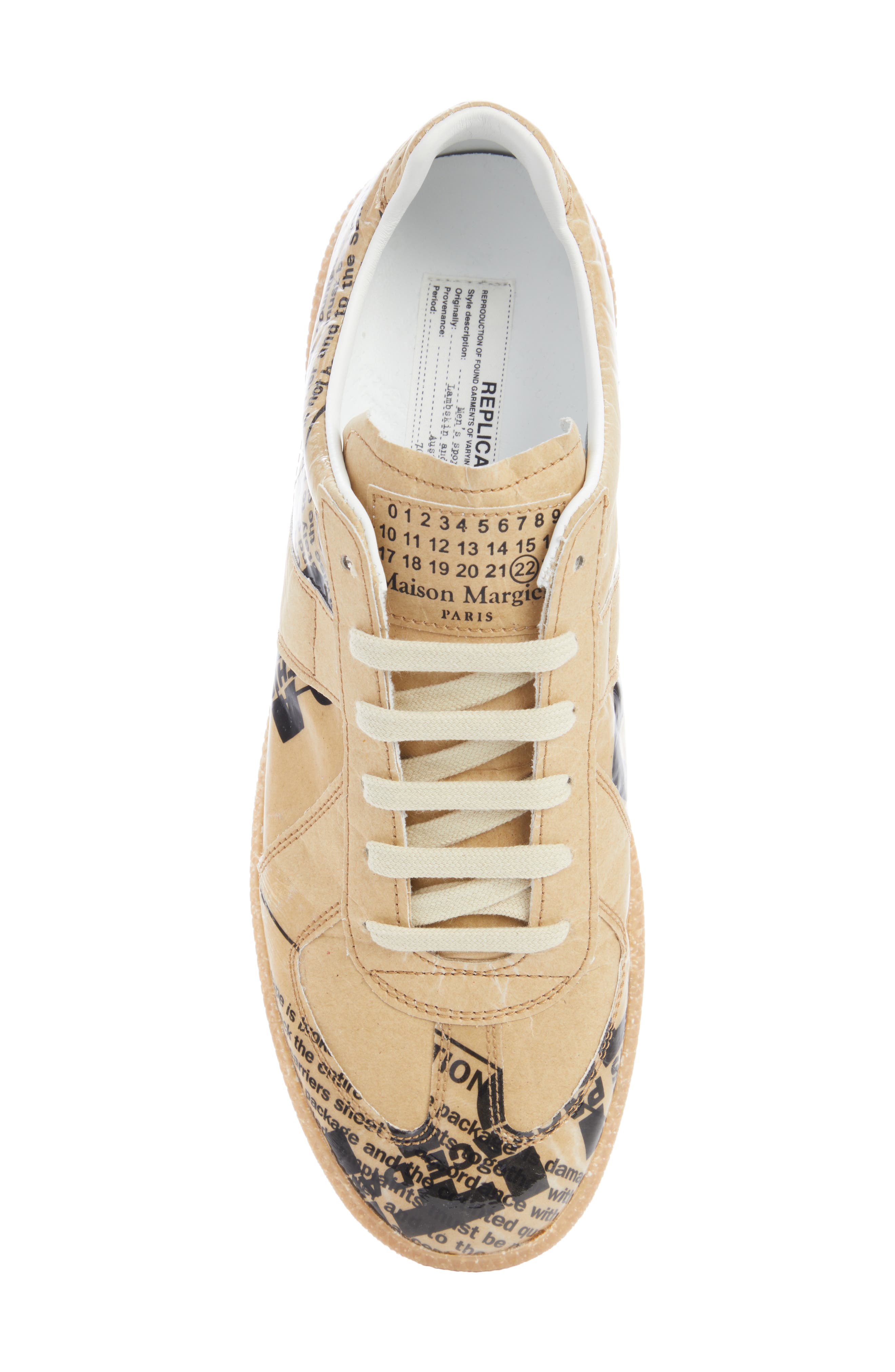 Maison Margiela Replica Caution Low Top Sneaker, Alternate, color, 