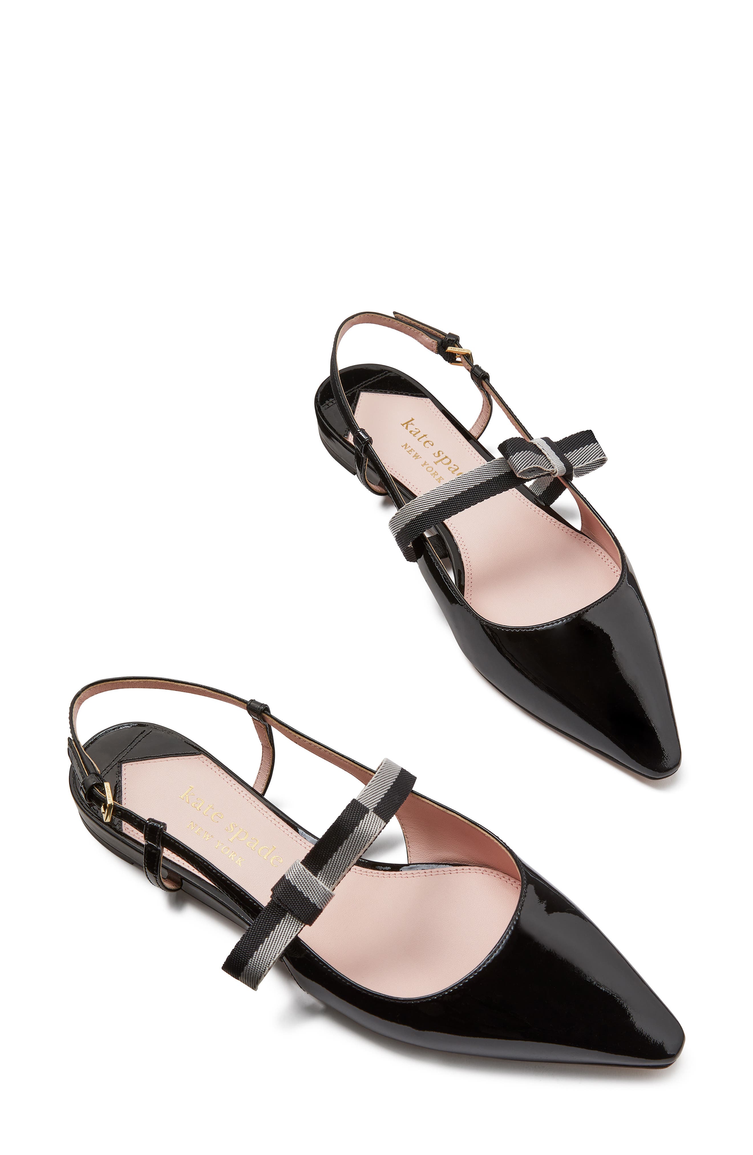 Kate Spade New York maritza pointed toe slingback flat, Alternate, color, 