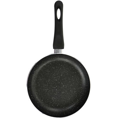 Oster 10.2 In Pallermo Nonstick Aluminum Frying Pan In Graphite Grey In Black