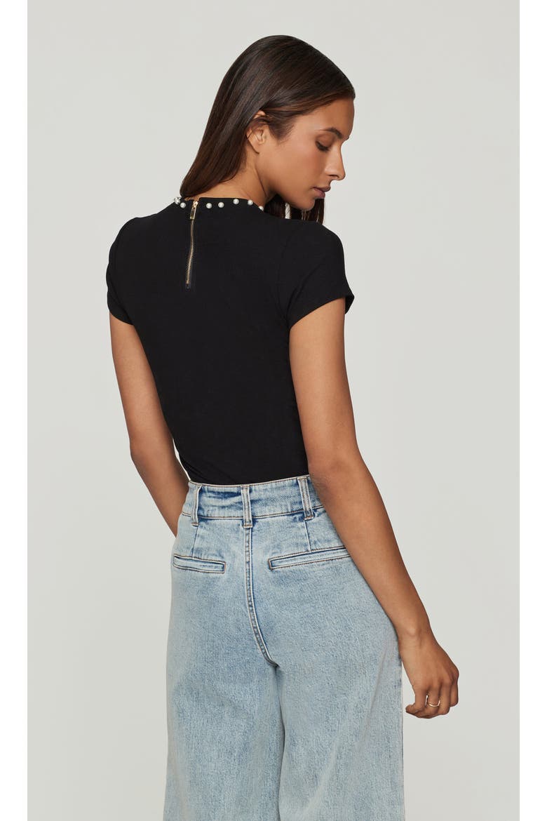 Tate Pearl Top, Alternate, color, Black
