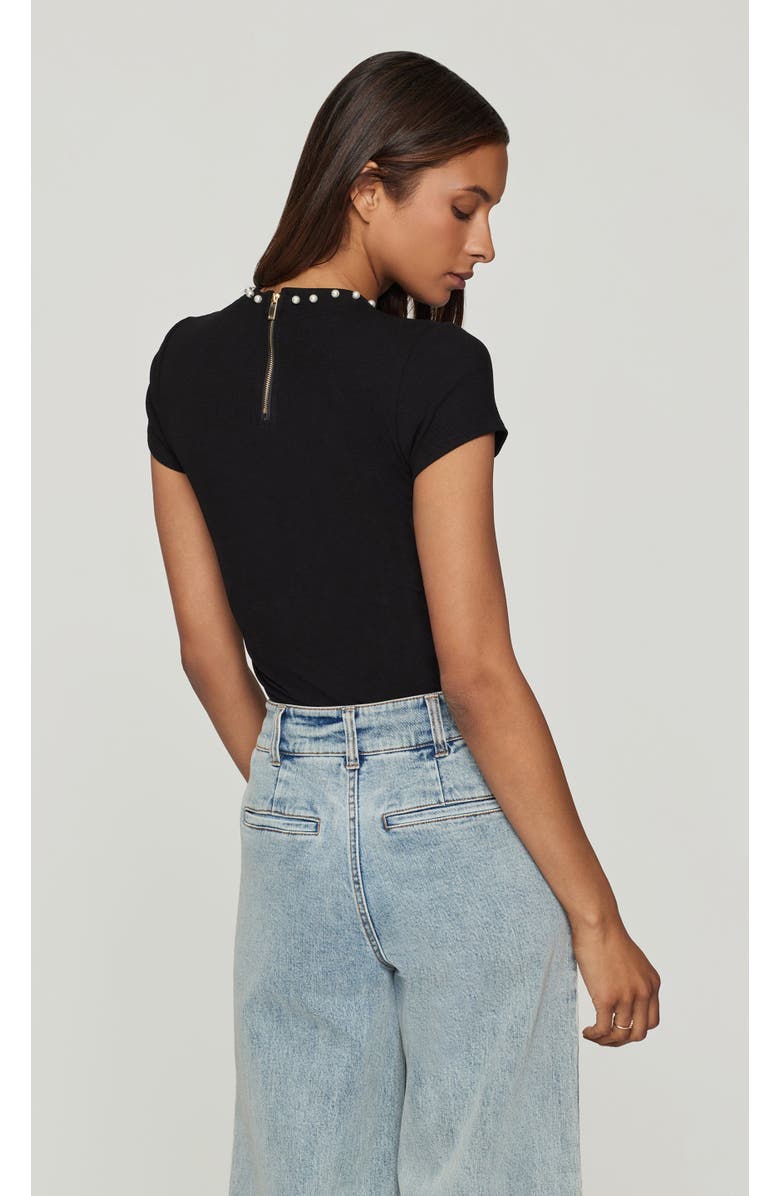 Generation Love Tate Pearl Top, Alternate, color, Black