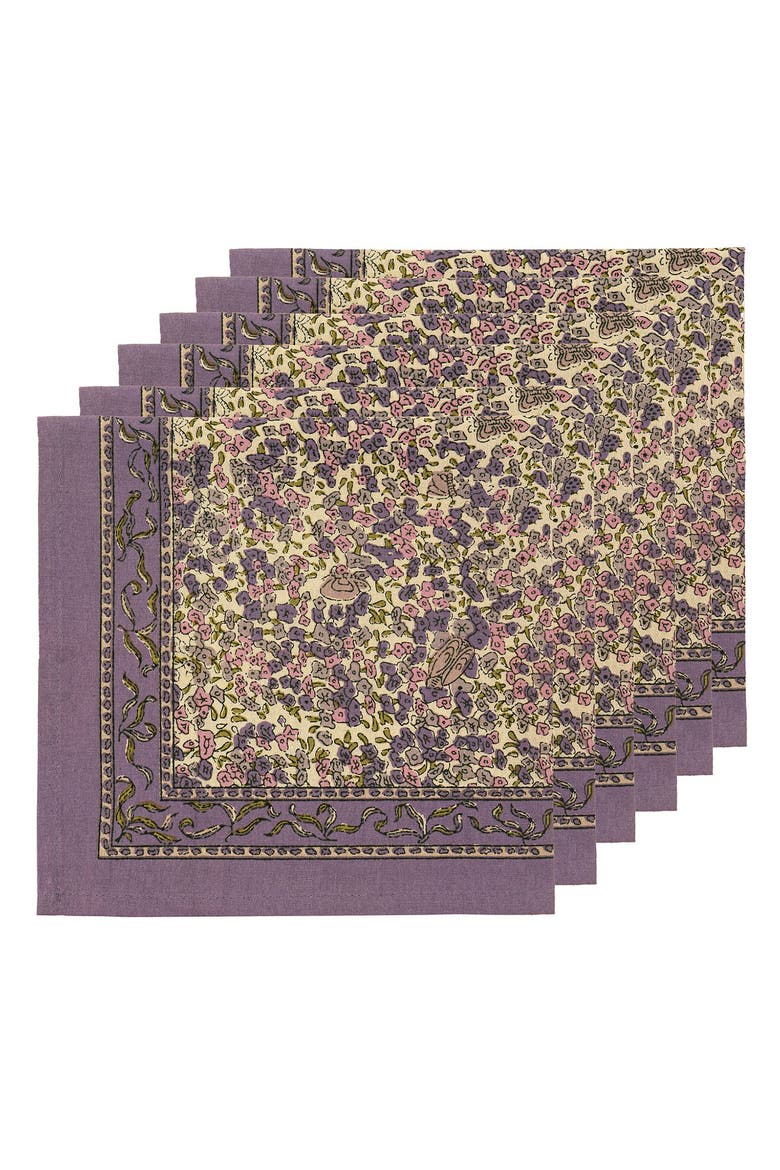 Lavender Napkins, Alternate, color, Purple 19" x 19"
