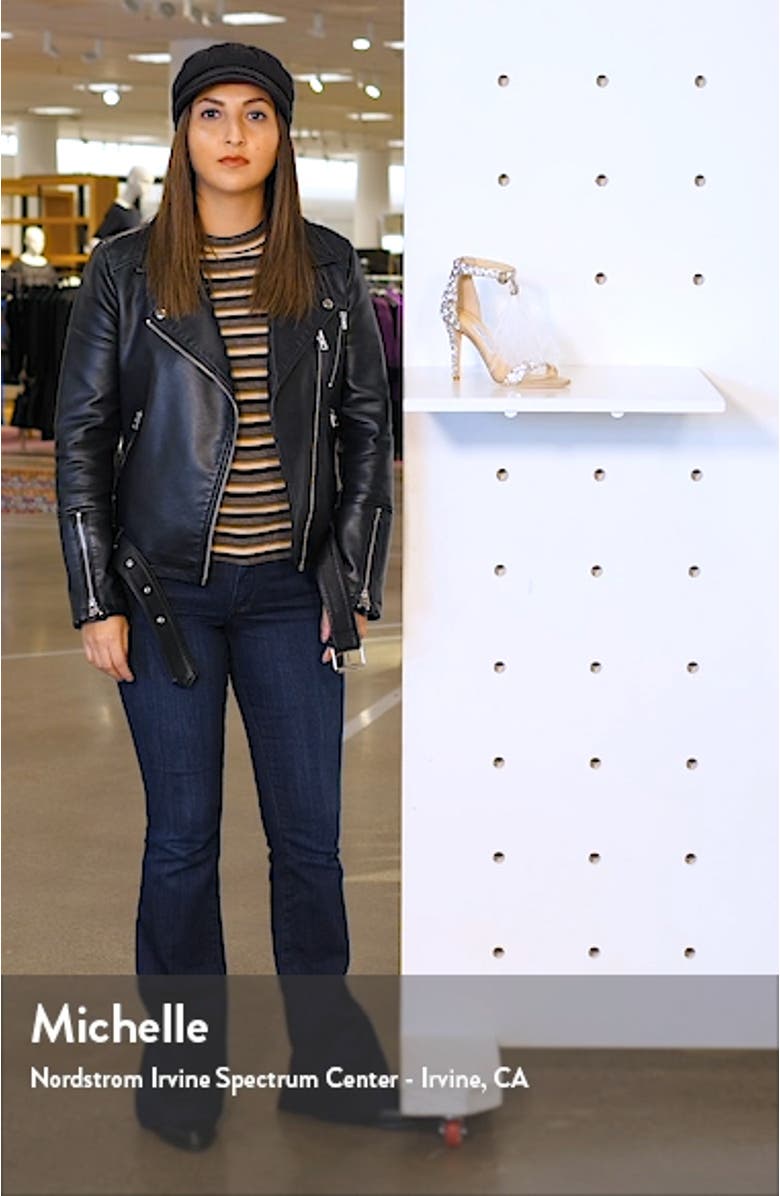 Viola Crystal Embellished Ankle Sandal, sales video thumbnail