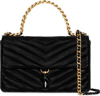 Mini Edie Quilted Leather Crossbody Bag