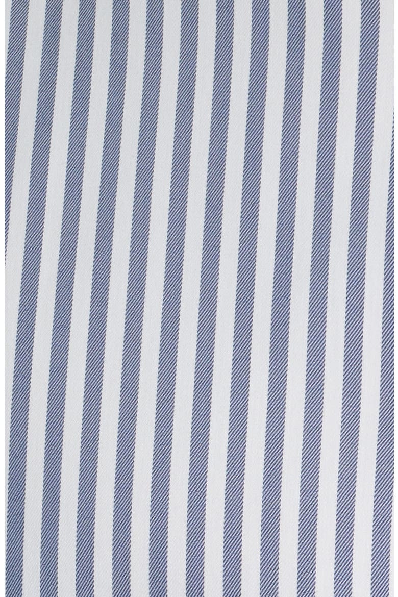 Cannon Crown Lite Stripe Performance Twill Button-Up Shirt, Alternate, color, NAVY