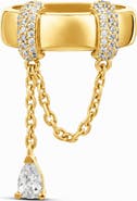 SHYMI Statement Pavé Chain Ring