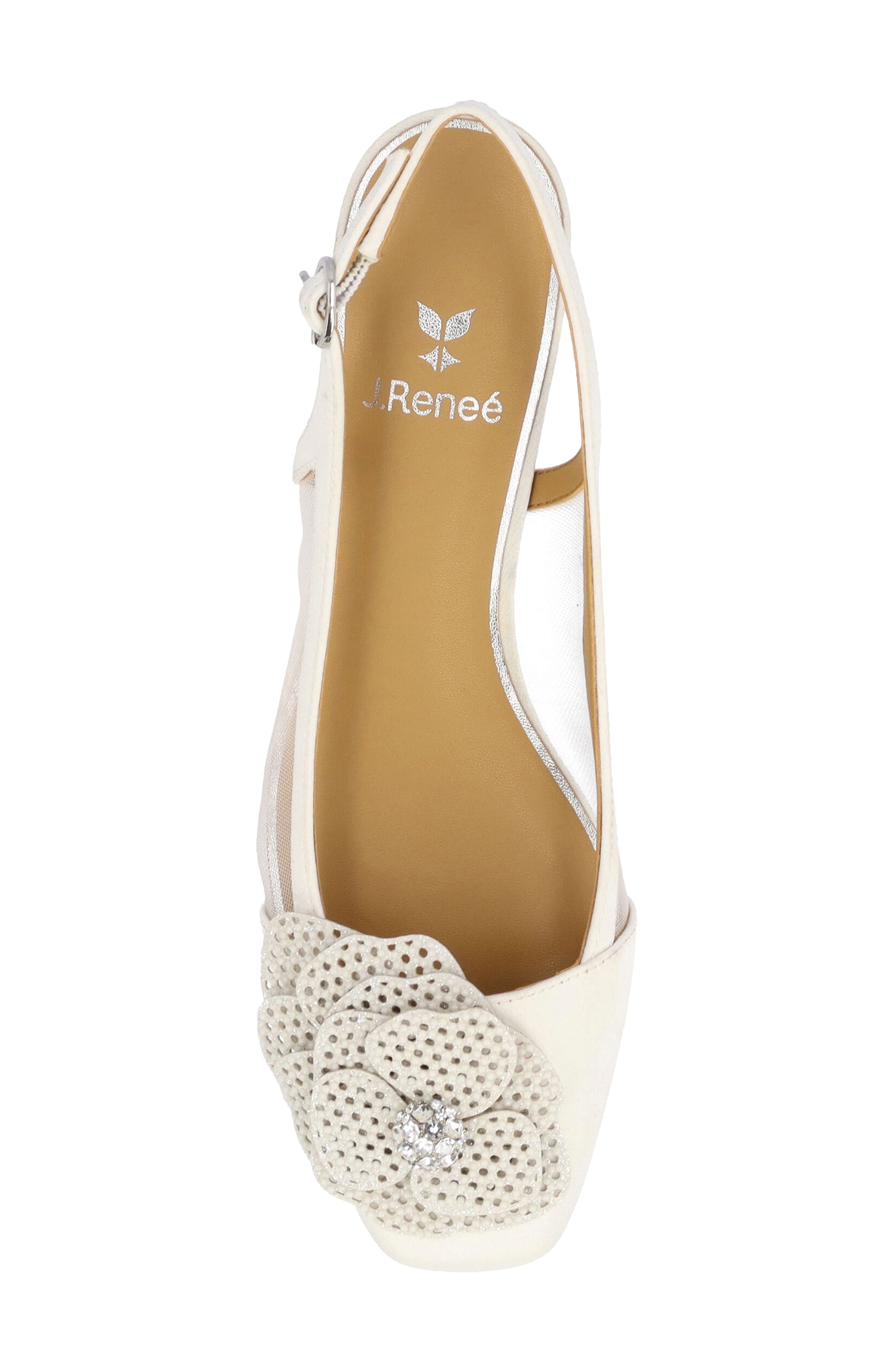 Bellina Slingback Pump, Alternate, color, WHITE