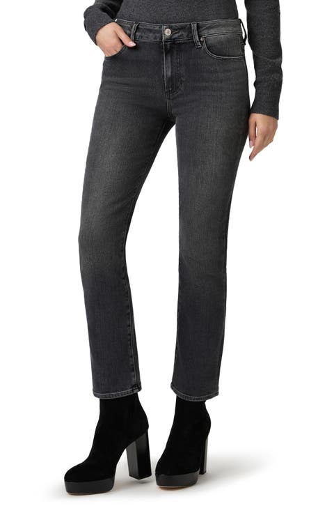 Cindy High Waist Ankle Straight Leg Jeans
