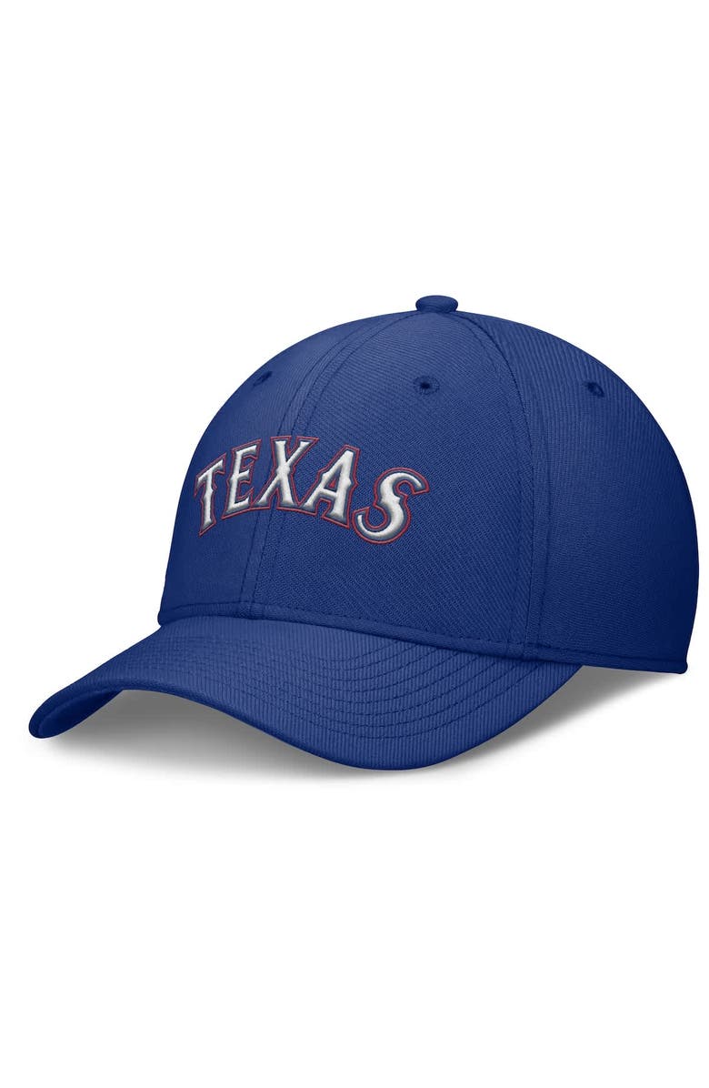 Nike Men's Nike Royal Texas Rangers Rise Performance Flex Hat, Alternate, color, Royal