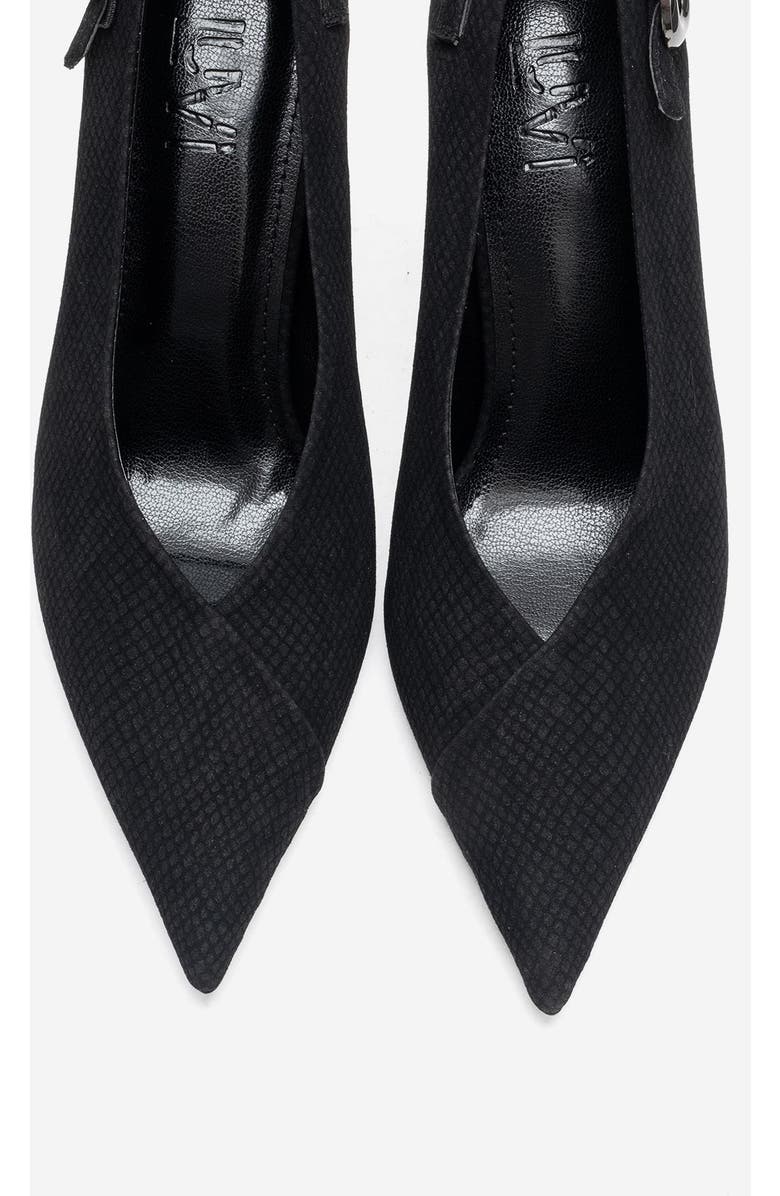 Prologue Shoes Molly Stiletto Pump, Alternate, color, Black Pattern