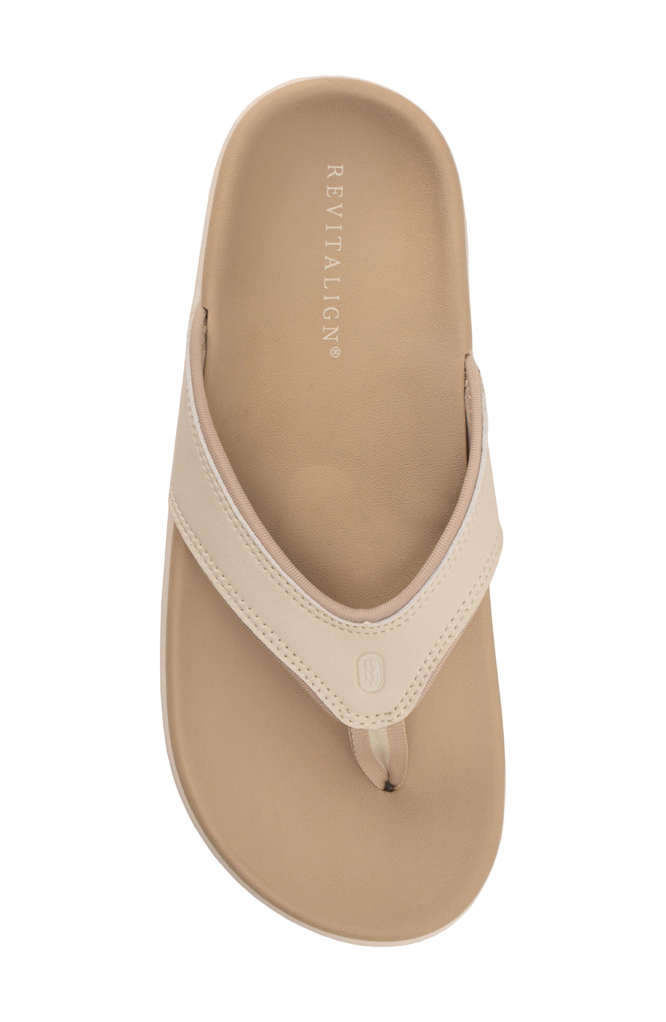 Yumi Arch Support Flip Flop, Alternate, color, STONE
