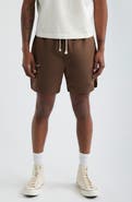 Elwood Olympic Embroidered Logo Nylon Shorts