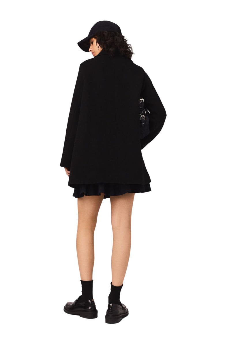 maje Wool blend coat, Alternate, color, 