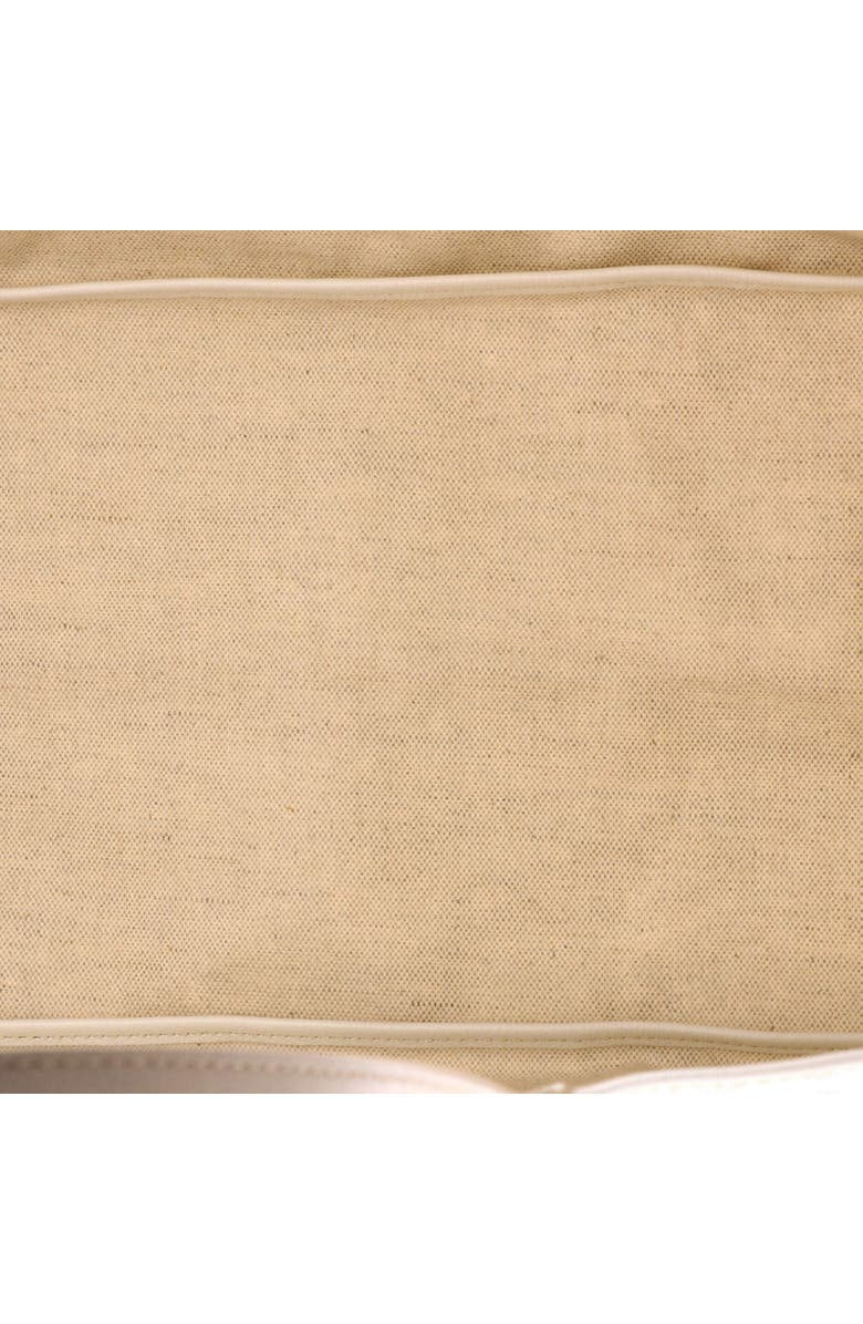 Pre-Owned Goyard Saint Louis Tote Coated Canvas GM, Alternate, color, White