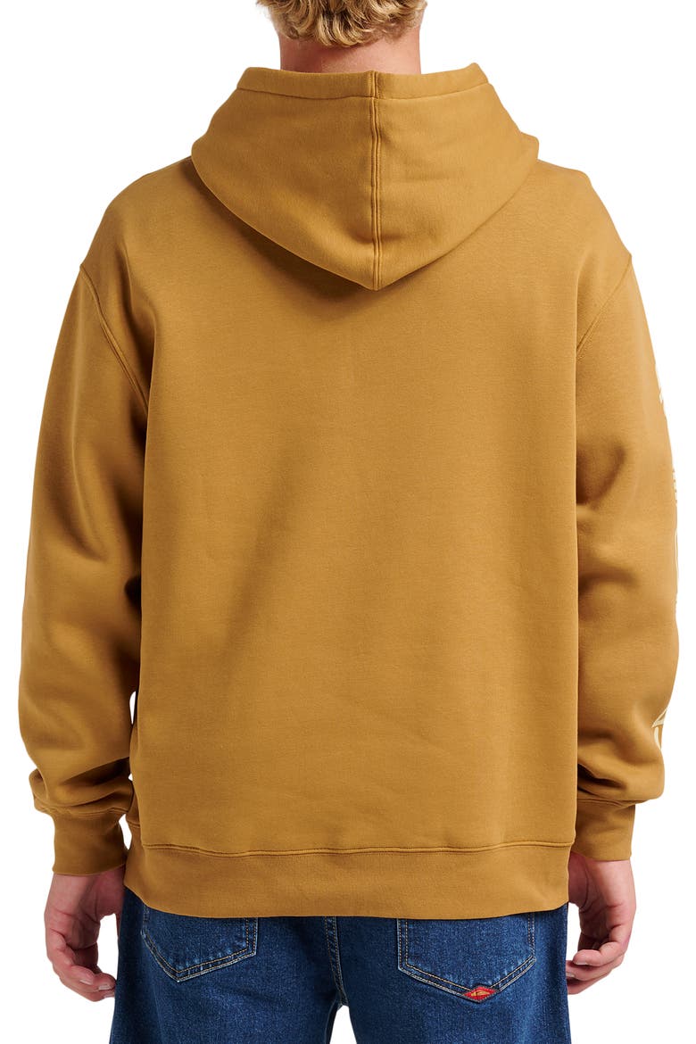 Passage Logo Embroidered Graphic Hoodie, Alternate, color, WOOD THRUSH