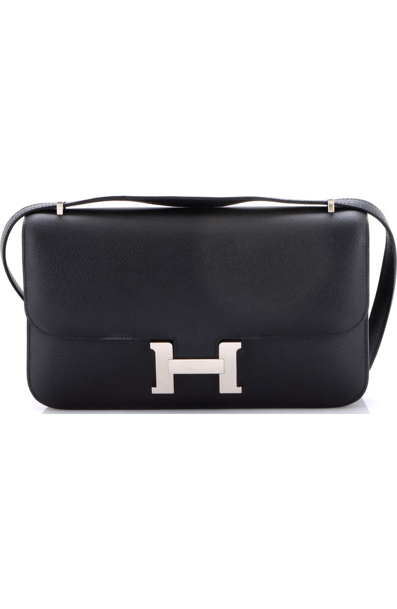Pre-Owned Hermes Constance Elan Bag Epsom 25, Main, color, Noir