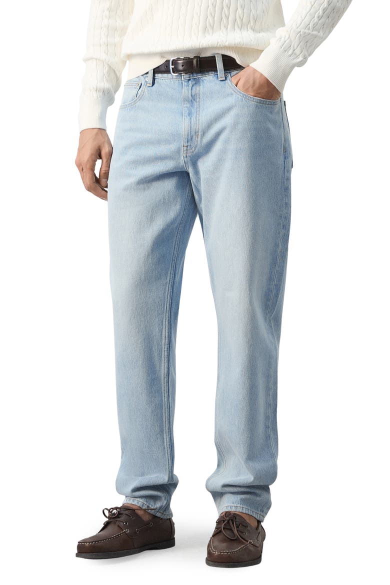 Bob Regular Fit Jeans, Main, color, BLEACH BLUE