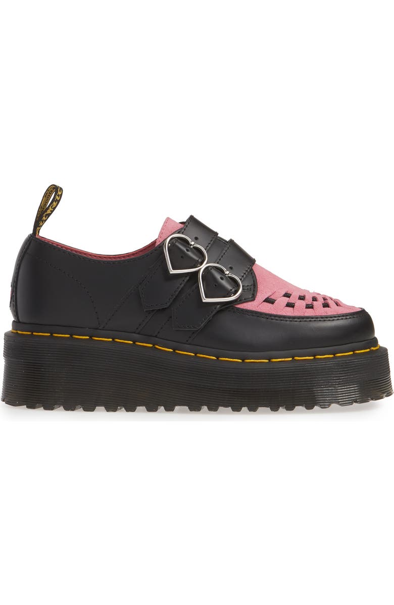 Dr. Martens x Lazy Oaf Buckle Platform Loafer, Alternate, color,