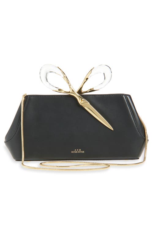 ALEXIS BITTAR ALEXIS BITTAR THE SCISSOR LEATHER CLUTCH