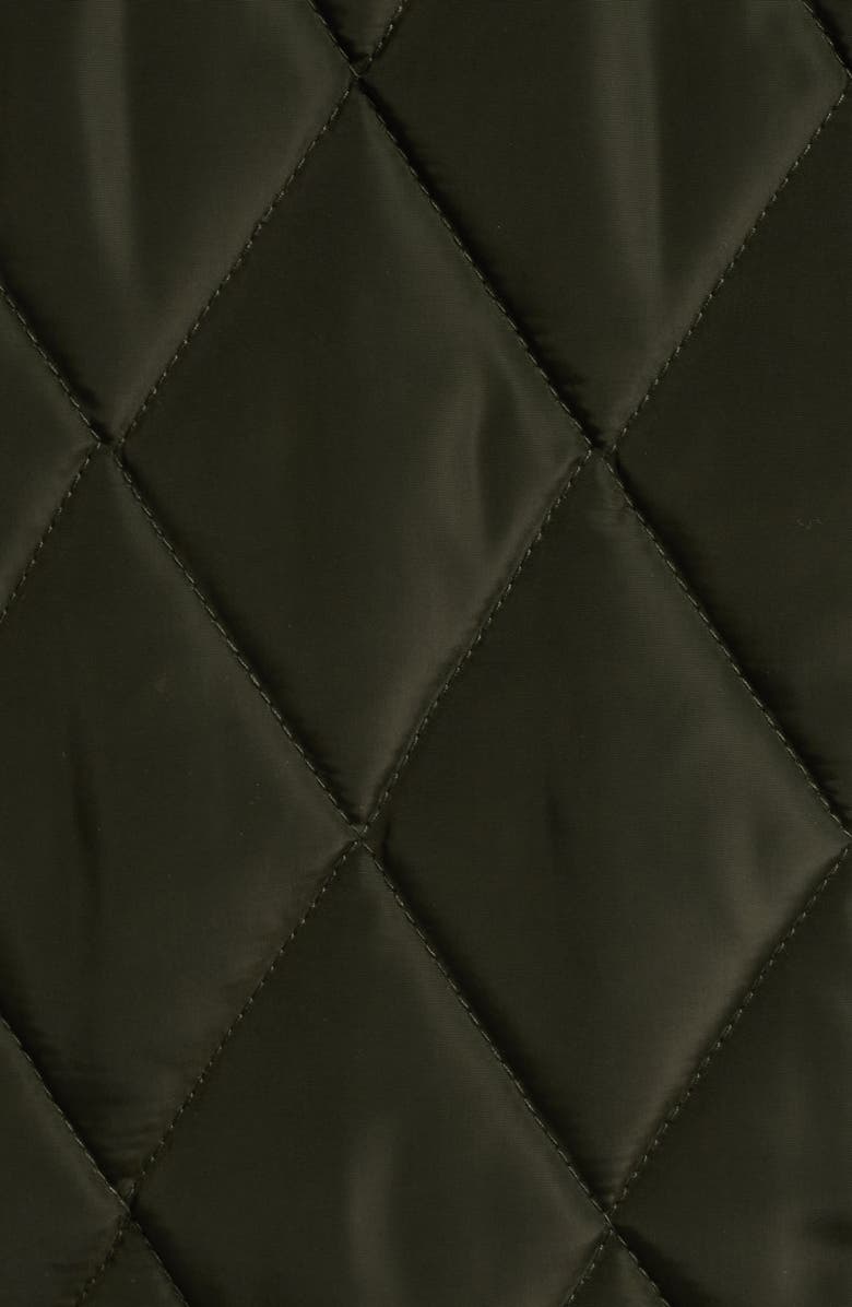 Lucky Brand Diamond Quilted Hooded Stadium Coat, Alternate, color, 