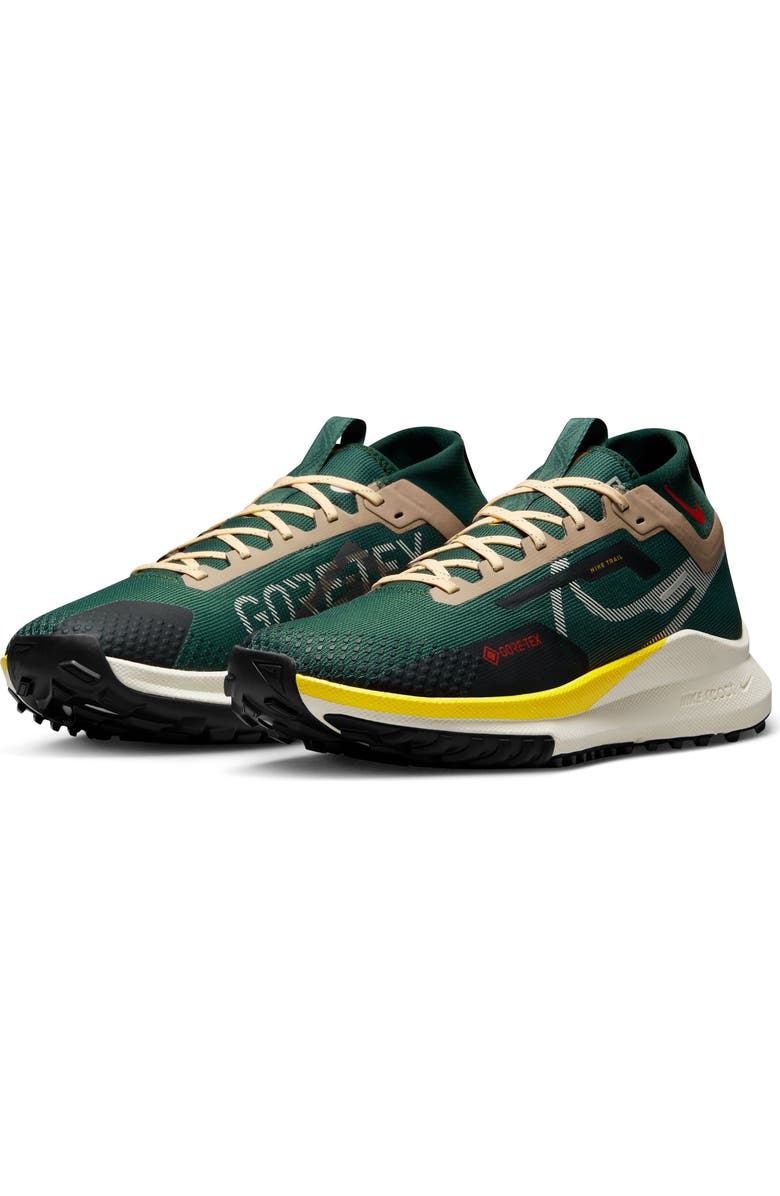 Nike React Pegasus Trail 4 Gore-Tex<sup>®</sup> Waterproof Running Shoe, Main, color,