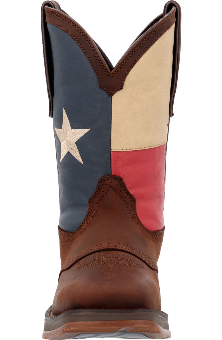 DURANGO Texas Flag Western Boot, Alternate, color, Dark Brown And Texas Flag
