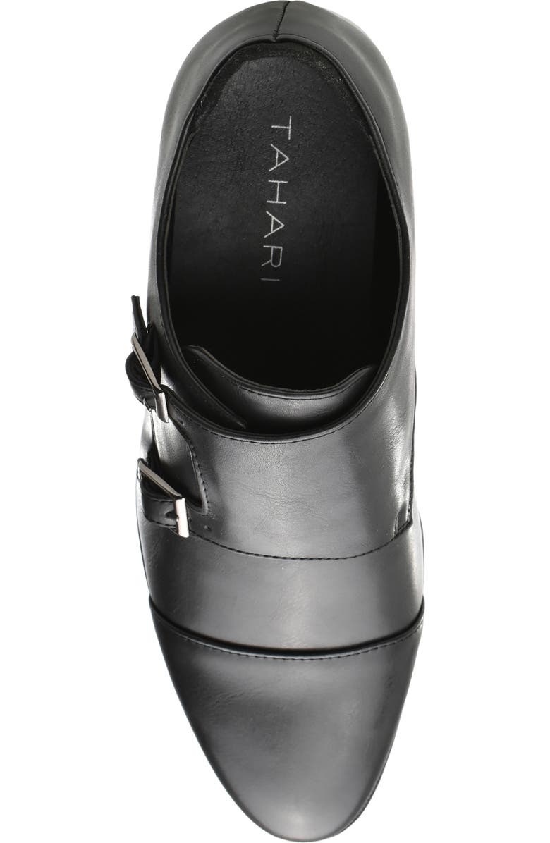 Tahari David Double Buckle Monk Strap Shoe, Alternate, color,