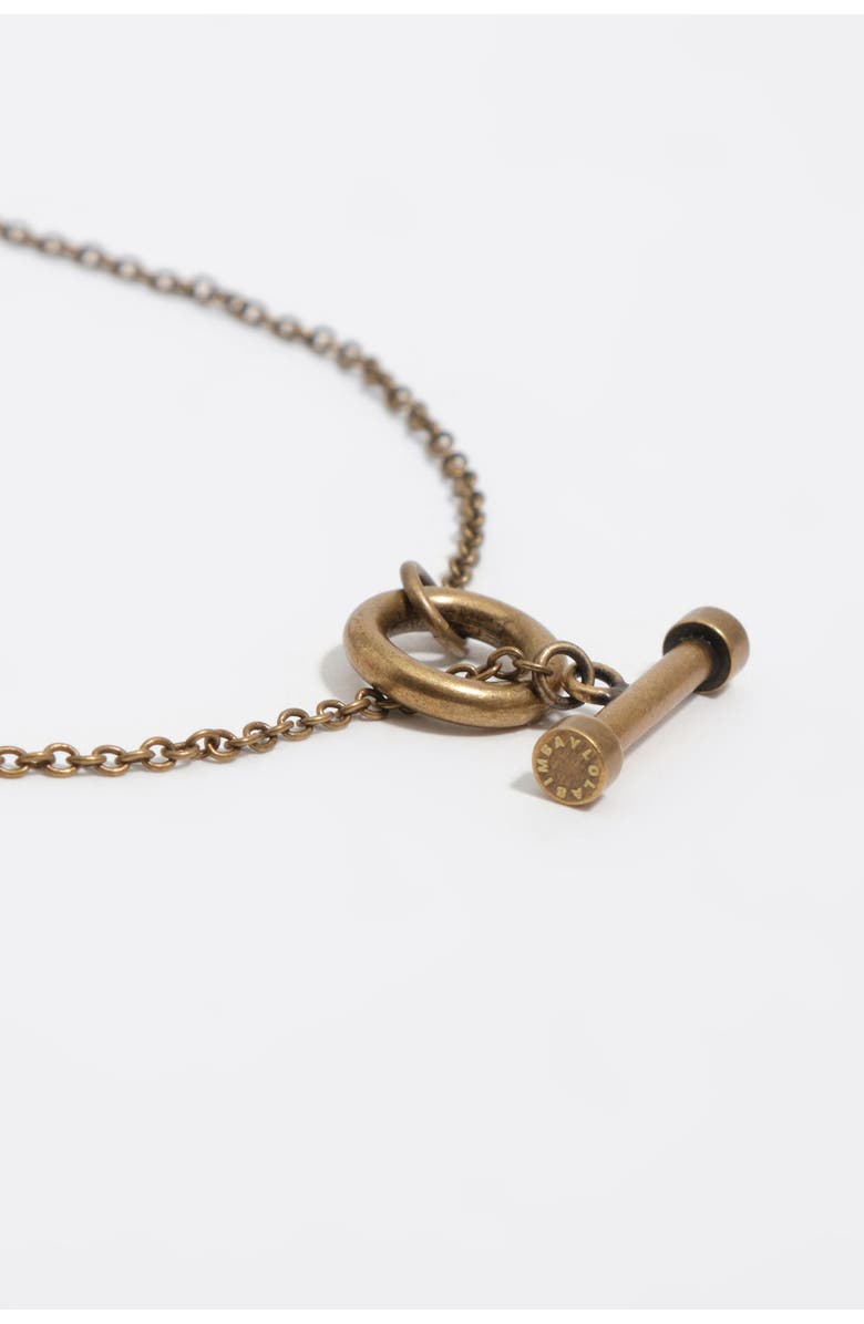 Bimba y Lola Pearl & Shell Necklace, Alternate, color, Pearl