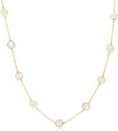 The Lovery Fine Jewelry Mother of Pearl Bubble Chain Necklace