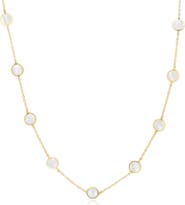 The Lovery Fine Jewelry Mother of Pearl Bubble Chain Necklace