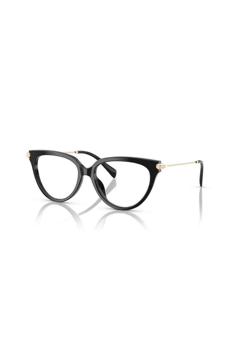 51mm Cat Eye optical glasses, Main, color, Black