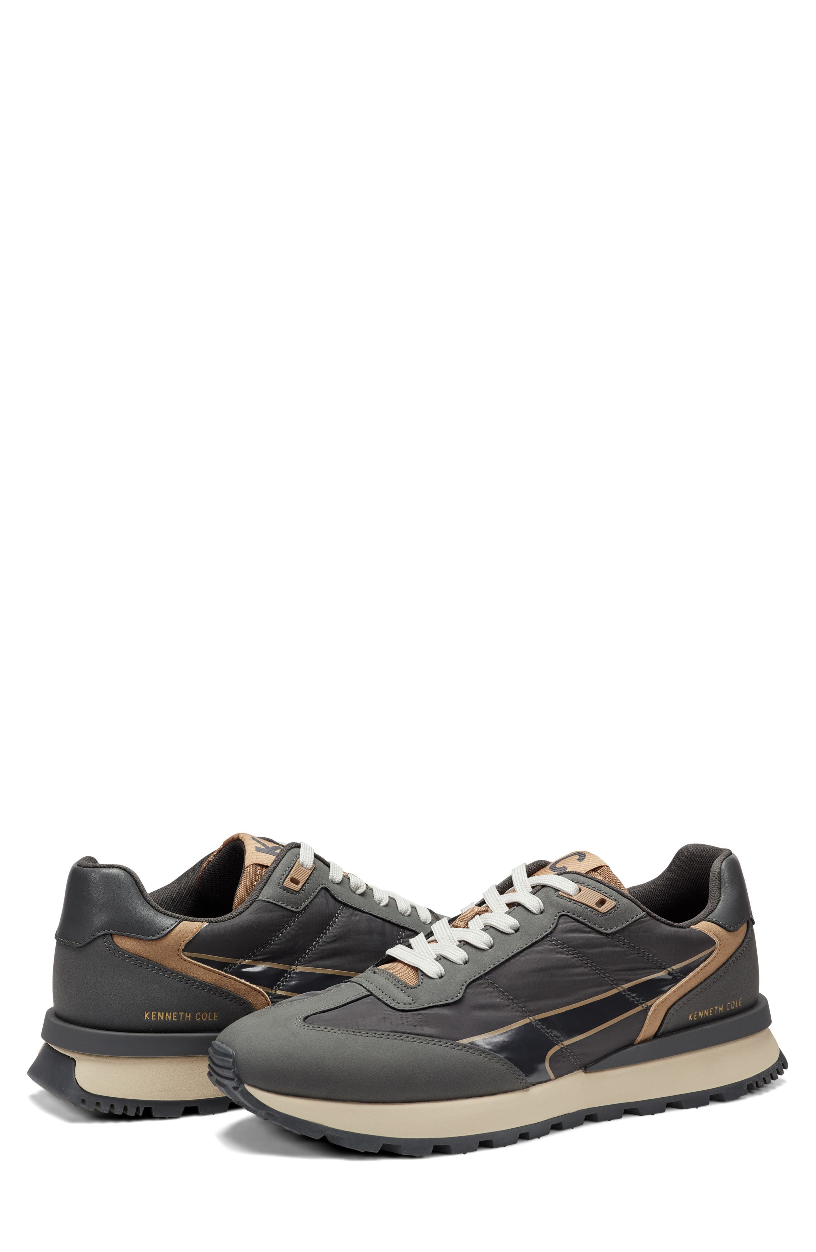 Kenneth Cole New York Pryor Sneaker, Alternate, color, Black Oyster/ Mushroom