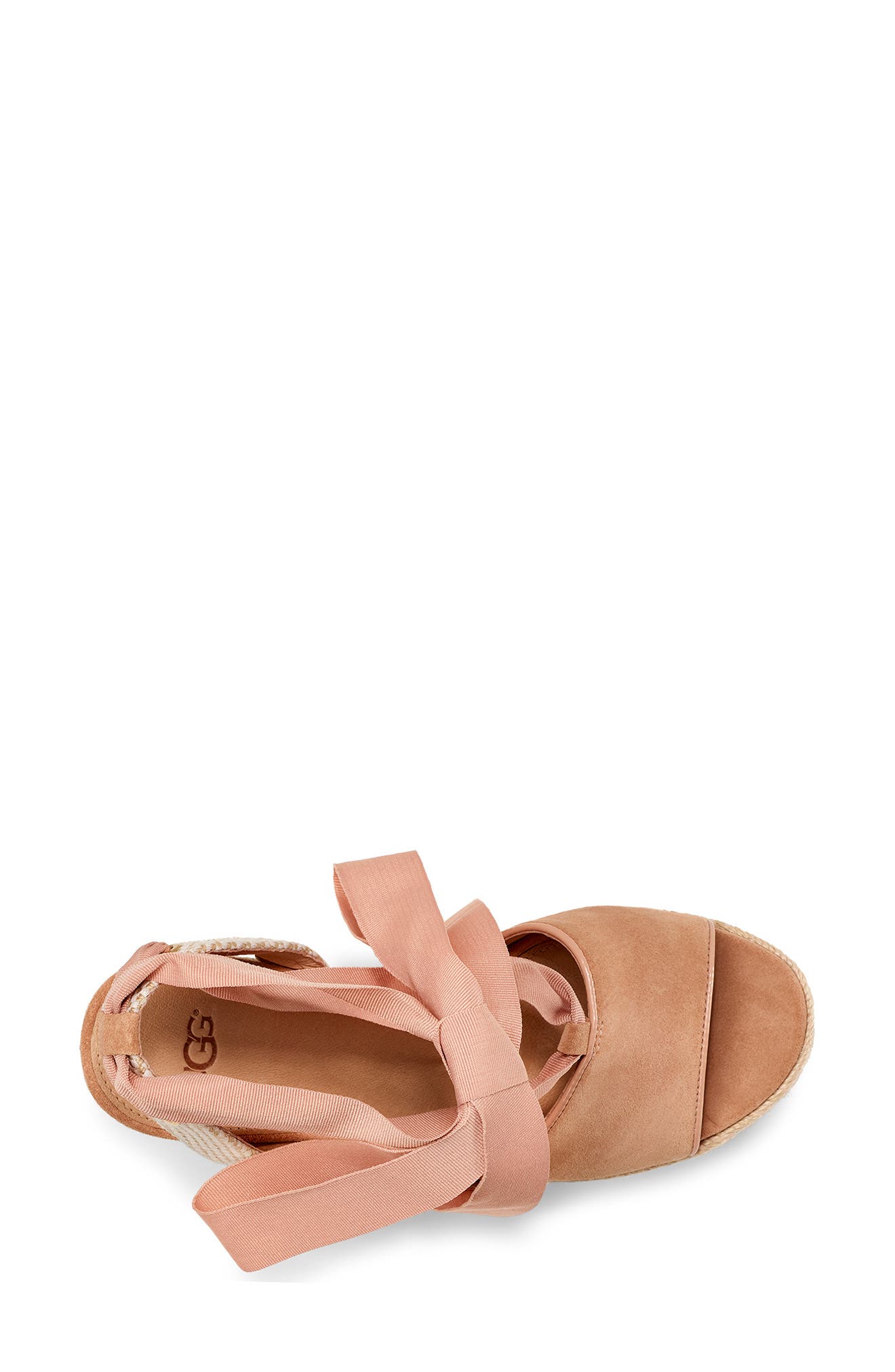 Shiloh Wedge Sandal, Alternate, color, ARROYO FABRIC