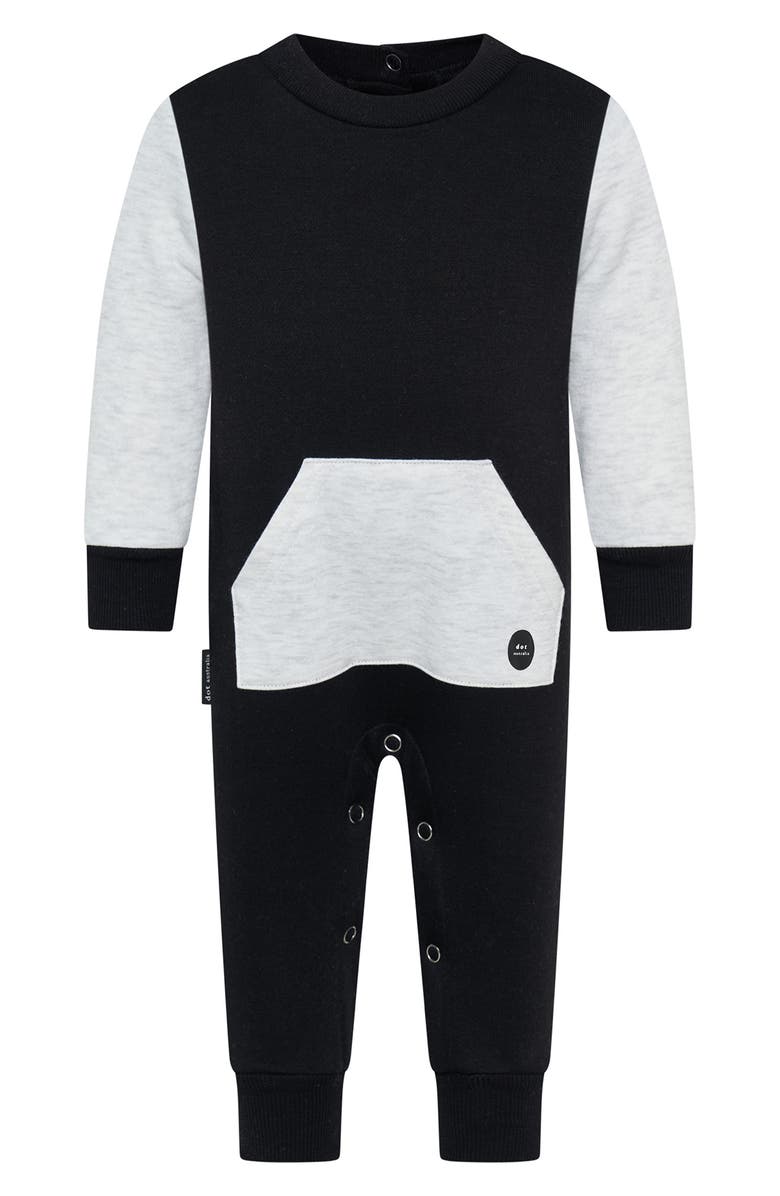 dot australia Core Segment Fleece Romper, Main, color,