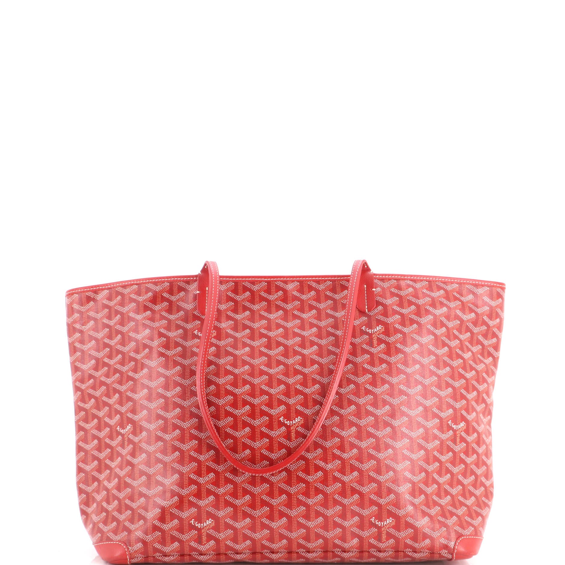 Artois Tote Coated Canvas MM, Main, color, Red